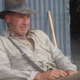 Harrison Ford as Indiana Jones.